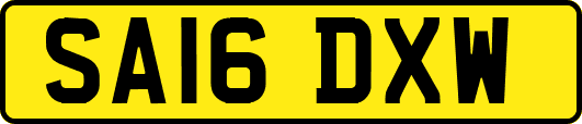 SA16DXW