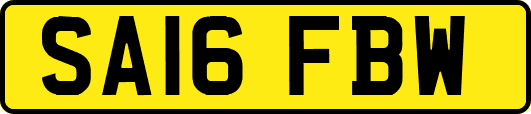 SA16FBW