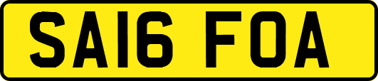 SA16FOA