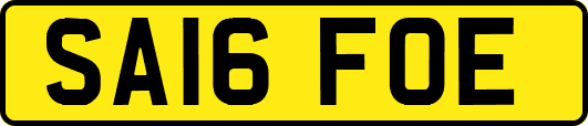 SA16FOE