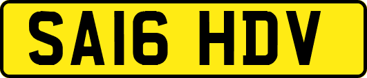 SA16HDV