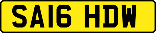 SA16HDW