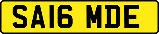SA16MDE