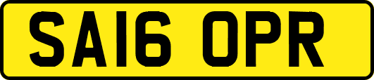 SA16OPR