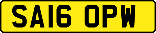 SA16OPW