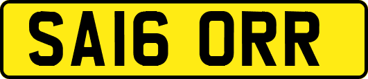 SA16ORR