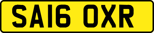 SA16OXR