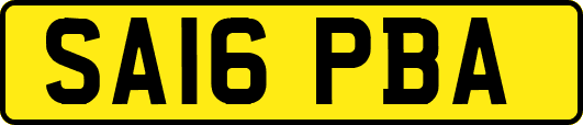SA16PBA