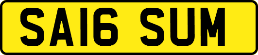 SA16SUM