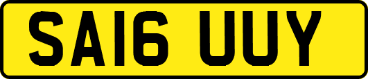 SA16UUY