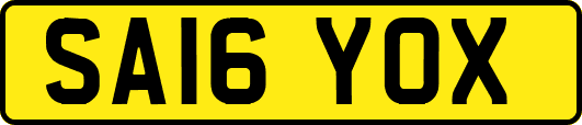 SA16YOX