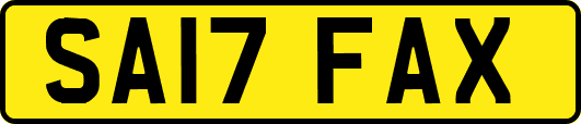 SA17FAX
