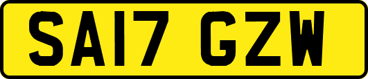 SA17GZW