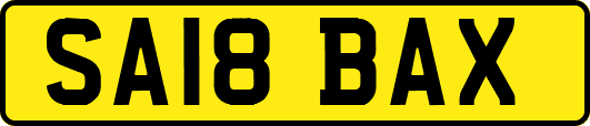 SA18BAX