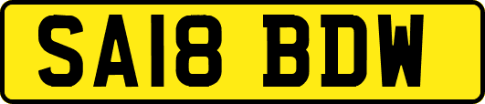 SA18BDW