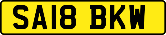 SA18BKW
