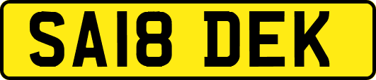 SA18DEK