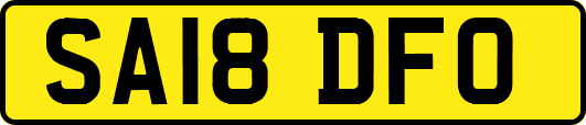 SA18DFO