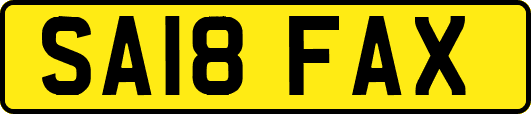 SA18FAX