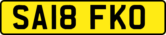 SA18FKO