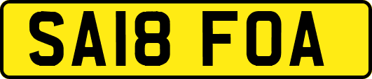 SA18FOA