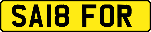 SA18FOR