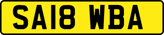 SA18WBA