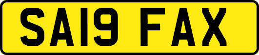 SA19FAX