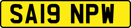 SA19NPW