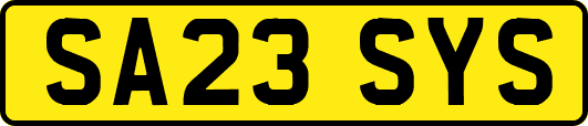 SA23SYS