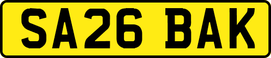 SA26BAK