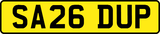 SA26DUP