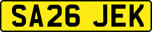 SA26JEK