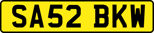 SA52BKW