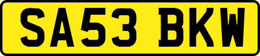 SA53BKW
