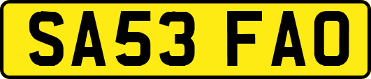 SA53FAO