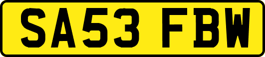SA53FBW