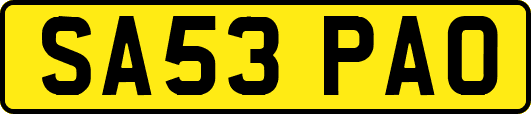 SA53PAO