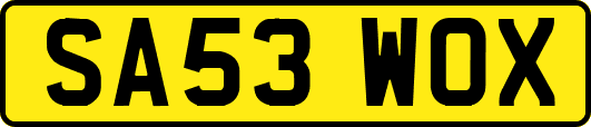 SA53WOX