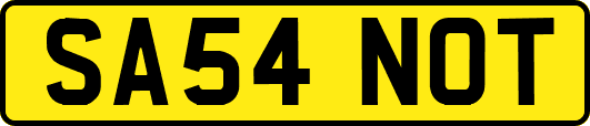 SA54NOT