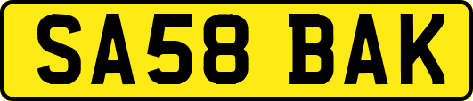 SA58BAK