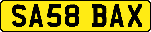SA58BAX