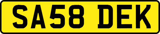 SA58DEK