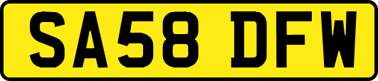 SA58DFW