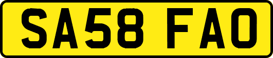SA58FAO
