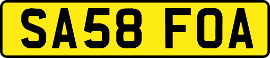 SA58FOA