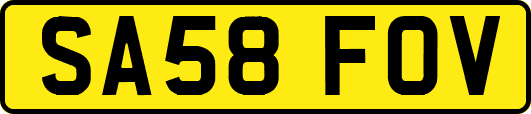SA58FOV