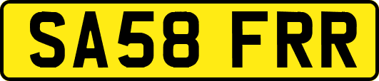 SA58FRR