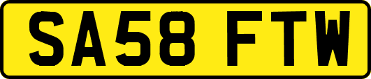 SA58FTW