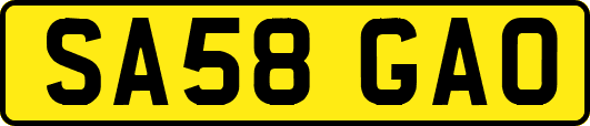 SA58GAO